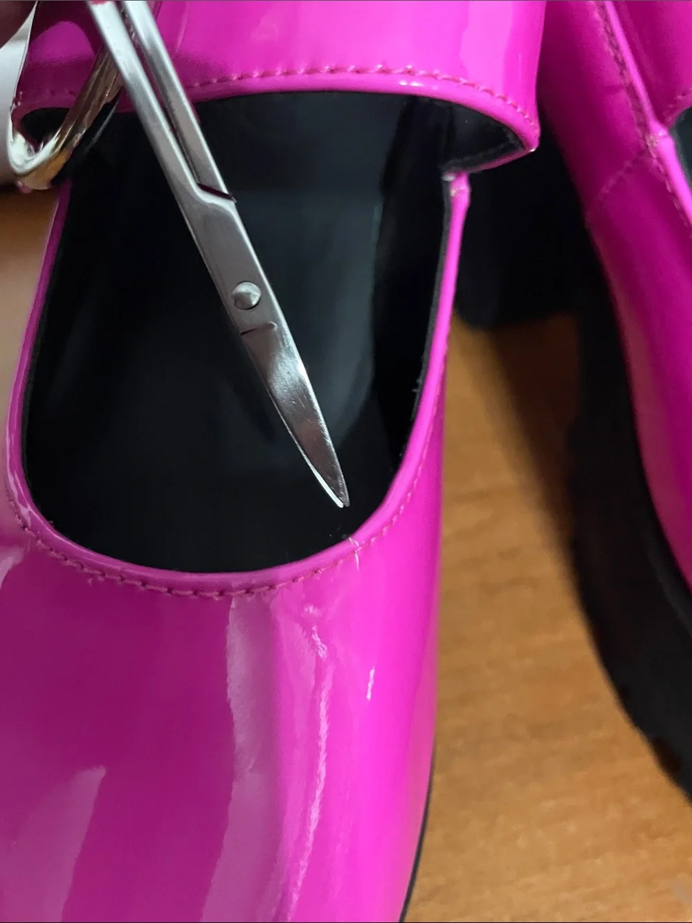 Current Mood Dolls Kill Candy Damnation  Platform Mary Janes Size 6M